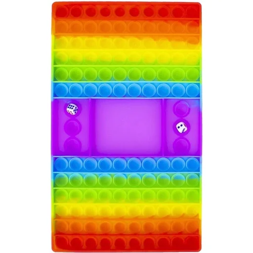 Magic Pop Anti stressz, színes stressz levezető játéktábla, vegyes színekkel - 4