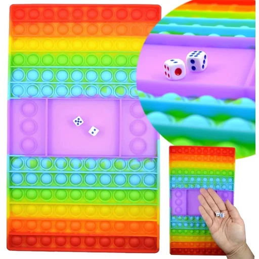 Magic Pop Anti stressz, színes stressz levezető játéktábla, vegyes színekkel - 2