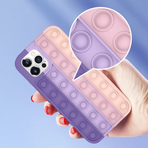 iPhone 11 Pro Push Bubble flexibilis tok több színű 1 - 4