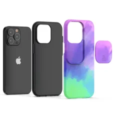 iPhone 13 mini matt TPU tok kameralencse védővel színes mintával (ip-13-mini-tpu-lens-design-2)