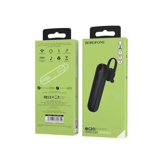 Borofone BC20 Bluetooth Headset Smart Fekete - 5