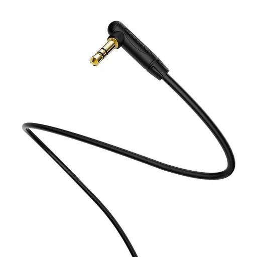 Borofone BL4 3.5mm - 3.5mm audio mini jack kábel döntött fejjel 2m fekete - 2