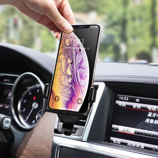 Borofone BH11 Univerzális Gravity autós telefontartó szellőzőre fekete - 6