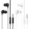 Borofone BM59 Collar vezetékes fülhallgató fekete 3.5mm jack thumbnail