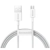 Baseus CAMYS-02 Superior Fast töltő kábel Micro USB 2A 1m fehér - 5
