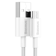 Baseus CAMYS-02 Superior Fast töltő kábel Micro USB 2A 1m fehér