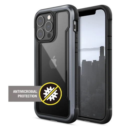 X-Doria Raptic Shield Pro iPhone 13 Pro alumínium tok fekete - 8