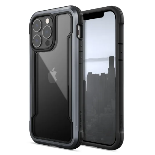 X-Doria Raptic Shield Pro iPhone 13 Pro alumínium tok fekete - 1