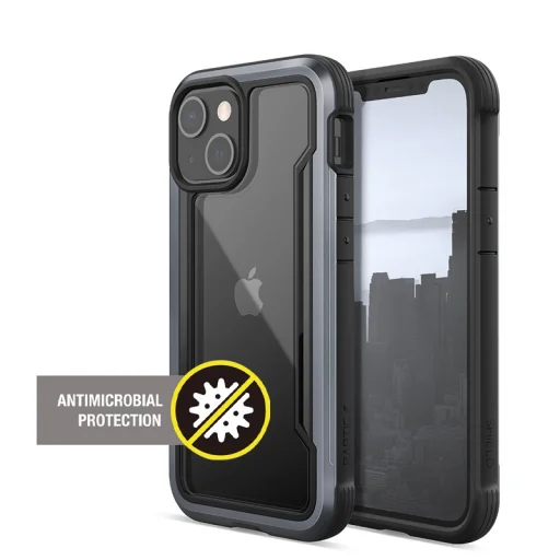 X-Doria Raptic Shield Pro iPhone 13 Mini alumínium tok fekete - 7
