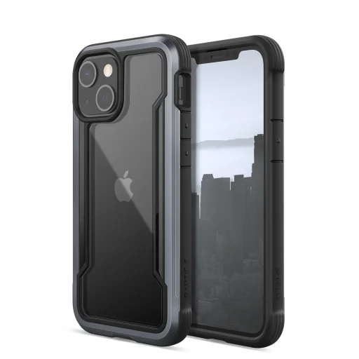 X-Doria Raptic Shield Pro iPhone 13 Mini alumínium tok fekete - 1