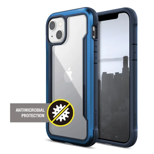 X-Doria Raptic Shield Pro iPhone 13 alumínium tok kék - 7