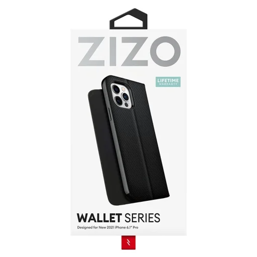 Zizo Wallet iPhone 13 Pro tok fekete - 2