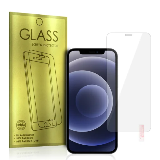iPhone 12 Pro Max Glass Gold kijelzővédő üvegfólia - 1