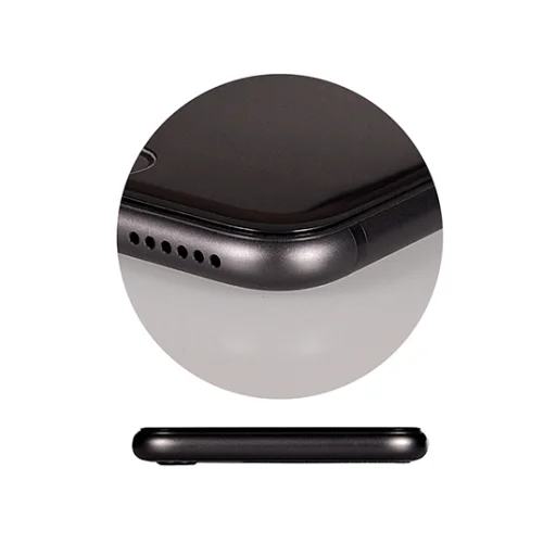 Samsung A20s Full Glue 5D Kijelzővédő Üvegfólia Fekete - 3