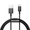 Baseus Superior Series USB - micro USB gyorstöltő adatkábel 2A 1m fekete (CAMYS-01) - 1