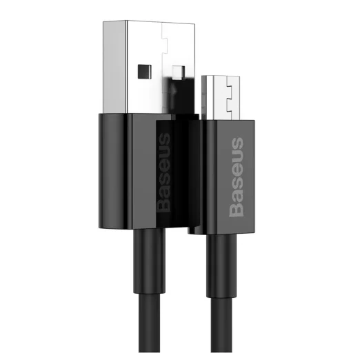Baseus Superior Series USB - micro USB gyorstöltő adatkábel 2A 1m fekete (CAMYS-01) - 2