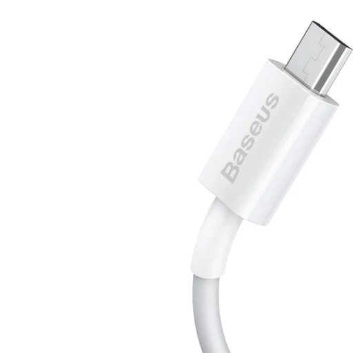 Baseus Superior Series USB - micro USB gyorstöltő adatkábel 2A 2m fehér (CAMYS-A02) - 7
