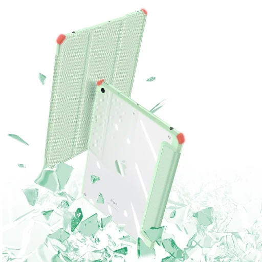 iPad 10.2'' 2019/2020/2021 Dux Ducis Toby keménytok Apple Pencil tartóval zöld - 6