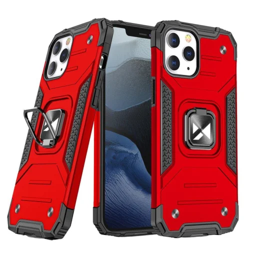 iPhone 13 Wozinsky Ring Armor Case Kickstand telefontok piros - 8