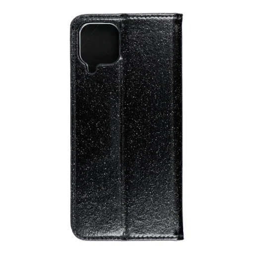 Samsung A22 4G Forcell Shining flitteres fliptok fekete - 3