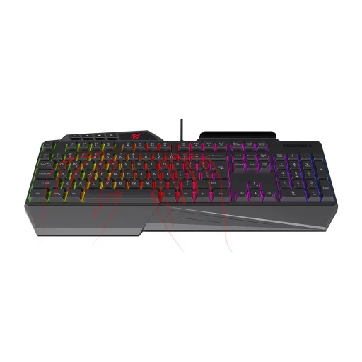 Havit Gamenote KB852CM 2 az 1-ben Gamer készlet vezetékes billentyűzet, egér, angol nyelvű - 3