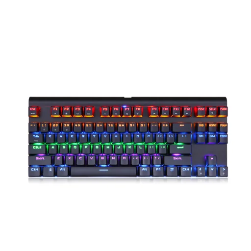 Motospeed K83 mechanikus Gamer RGB vezeték nélküli bluetooth billentyűzet, angol - 5