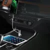 Choetech autós szivargyújtós gyorstöltő 2x USB Type C 40W FCP AFC fekete (TC0008) thumbnail