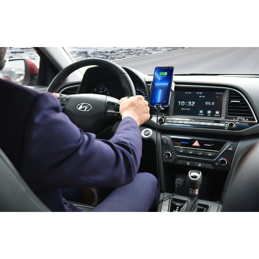 Choetech autós szivargyújtós gyorstöltő USB Type C PD / USB QC3.0 3A 36W fekete (TC0005) - 6