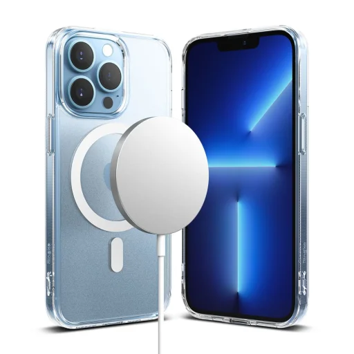 iPhone 13 Pro Max Ringke Fusion Magnetic PC és TPU tok átlátszó - 1