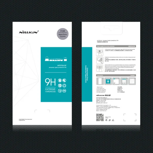 iPhone 13 Pro / iPhone 13 / iPhone 14 Nillkin Amazing H kijelzővédő 9H üvegfólia - 3