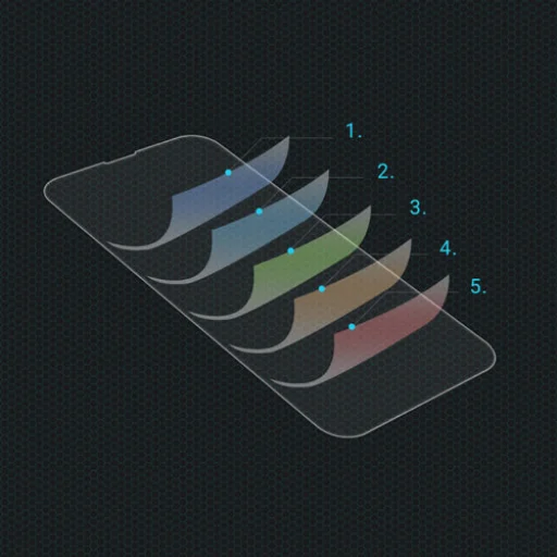 iPhone 13 Pro / iPhone 13 / iPhone 14 Nillkin Amazing H kijelzővédő 9H üvegfólia - 5