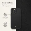 iPhone 13 Pro Spigen Cyrill Leather Brick bőr tok fekete thumbnail