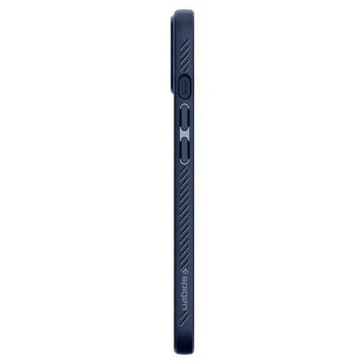 iPhone 13 Spigen Liquid Air flexibilis TPU gél tok sötétkék - 7