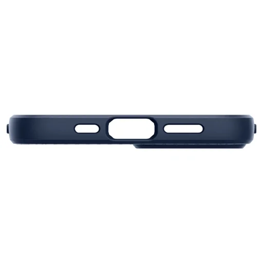 iPhone 13 Spigen Liquid Air flexibilis TPU gél tok sötétkék - 5