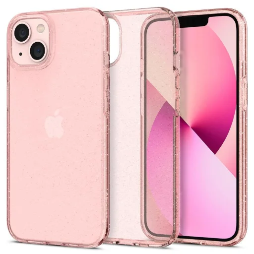 iPhone 13 mini Spigen Liquid Crystal tok Glitter Rose - 1