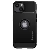 iPhone 13 Spigen Rugged Armor tok matt fekete - 1