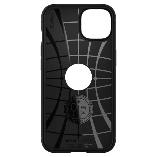 iPhone 13 Spigen Rugged Armor tok matt fekete - 5