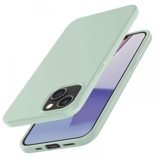 iPhone 13 mini Spigen Thin Fit ultravékony tok menta - 4