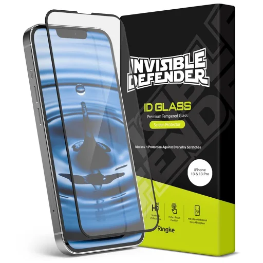 iPhone 13/ 13 Pro / 14 Ringke Invisible Defender ID FC kijelzővédő üvegfólia - 1
