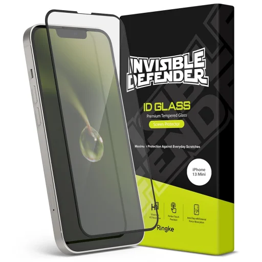 iPhone 13 mini Ringke Invisible Defender ID FC kijelzővédő üvegfólia - 1