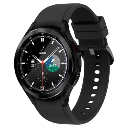 Samsung Galaxy Watch 4 42mm Spigen Glas.TR EZ FIT 2x üvegfólia - 3