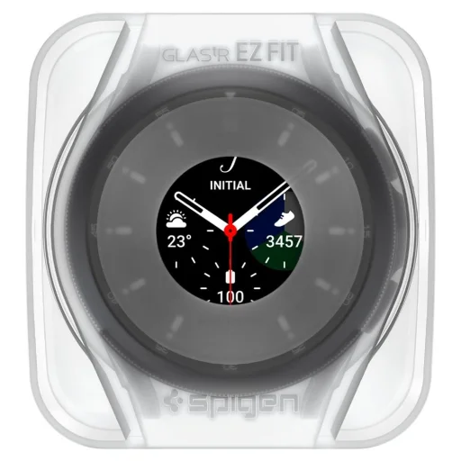 Samsung Galaxy Watch 4 42mm Spigen Glas.TR EZ FIT 2x üvegfólia - 5