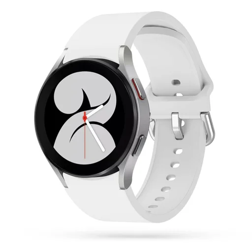 Samsung Galaxy Watch 4 40 / 42 / 44 / 46mm Tech-Protect Iconband szíj fehér - 1
