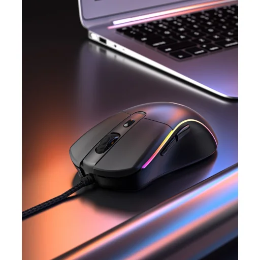 Dareu A960 vezetékes Gamer egér RGB világítással, 800-18000 DPI - 5