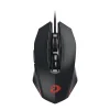 Dareu RGB EM925 Pro vezetékes Gamer egér világítással, 600-12000 DPI thumbnail