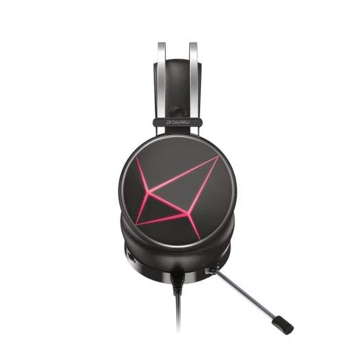 Dareu EH722X USB Gamer fejhallgató RGB világítással, 7.1 (fekete) - 5