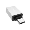 Borofone BV3 USB-A - USB Type-C OTG adaptér strieborný thumbnail
