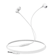 Borofone BM20 Collar vezetékes fülhallgató fehér jack 3.5mm