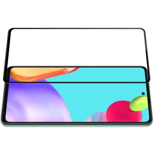 Samsung Galaxy A52 5D Full Glue kijelzővédő üvegfólia fekete - 4