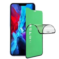 Samsung Galaxy A30S Prémium flex kerámia 9H kijelzővédő üvegfólia fekete